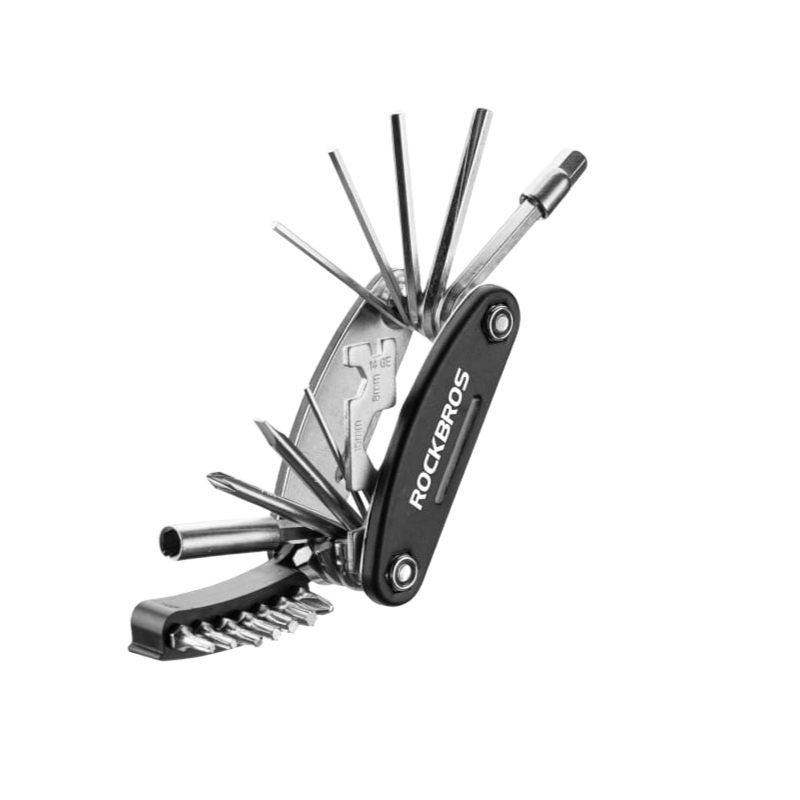 16-in-1 Foldable Bike Repair Tool Kit