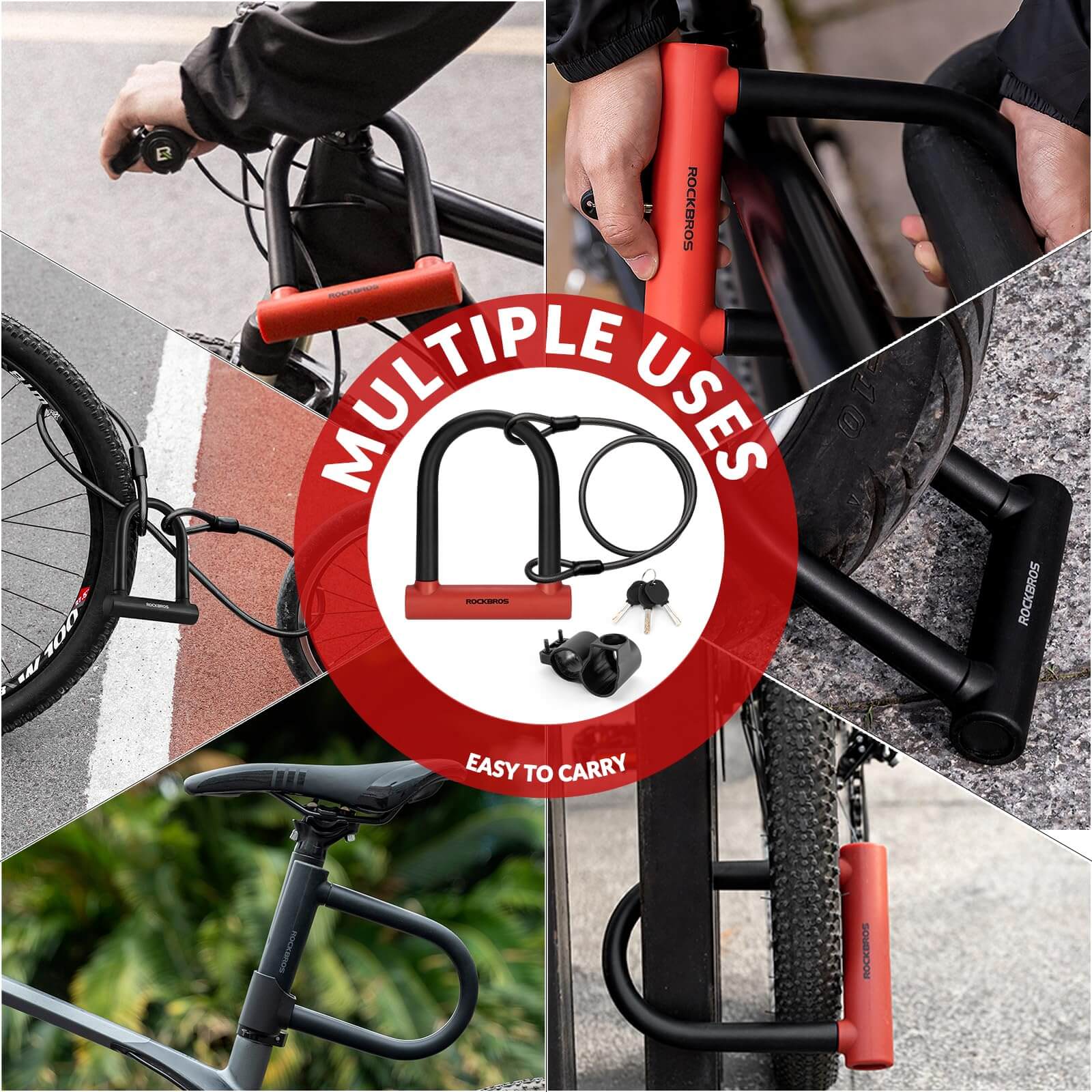 Thickened Anti-Cut U-Lock-10