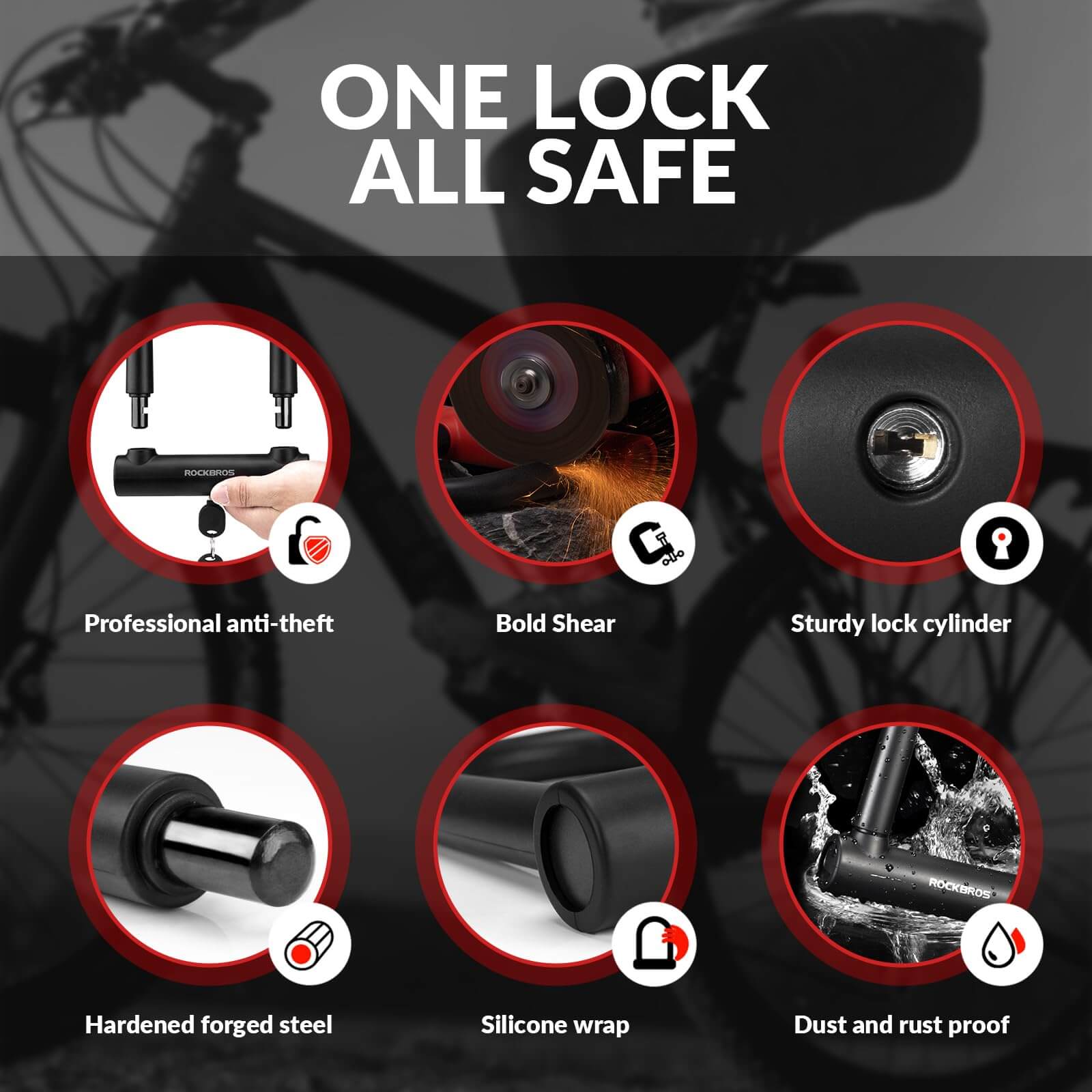 Thickened Anti-Cut U-Lock-4