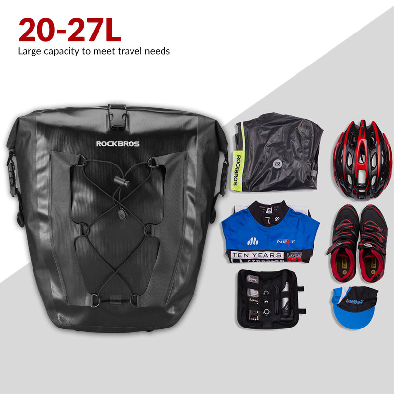 Waterproof Bike Pannier - 27L-6