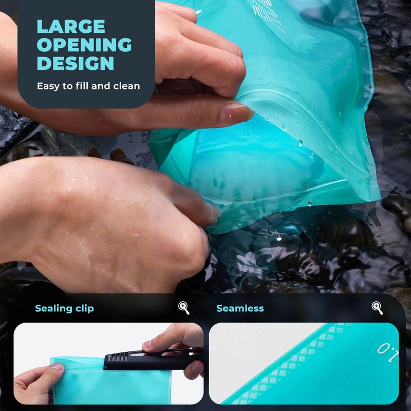 2L Hydration Bladder for Hiking, Running & Cycling-5