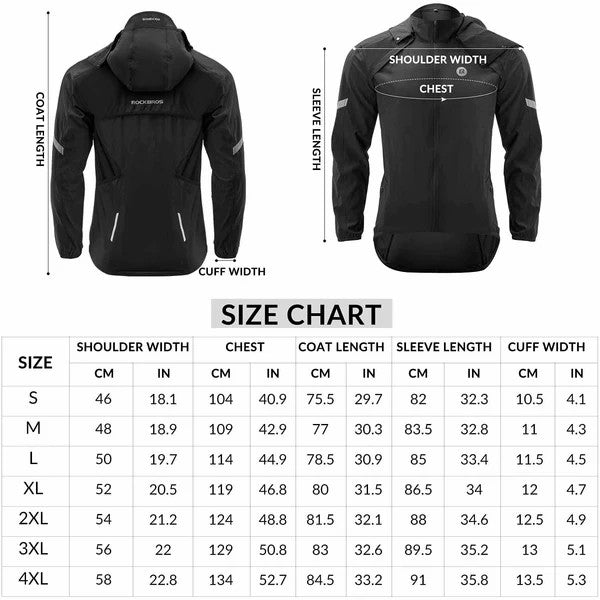 Unisex 3-in-1 Detachable Cycling Jacket-7