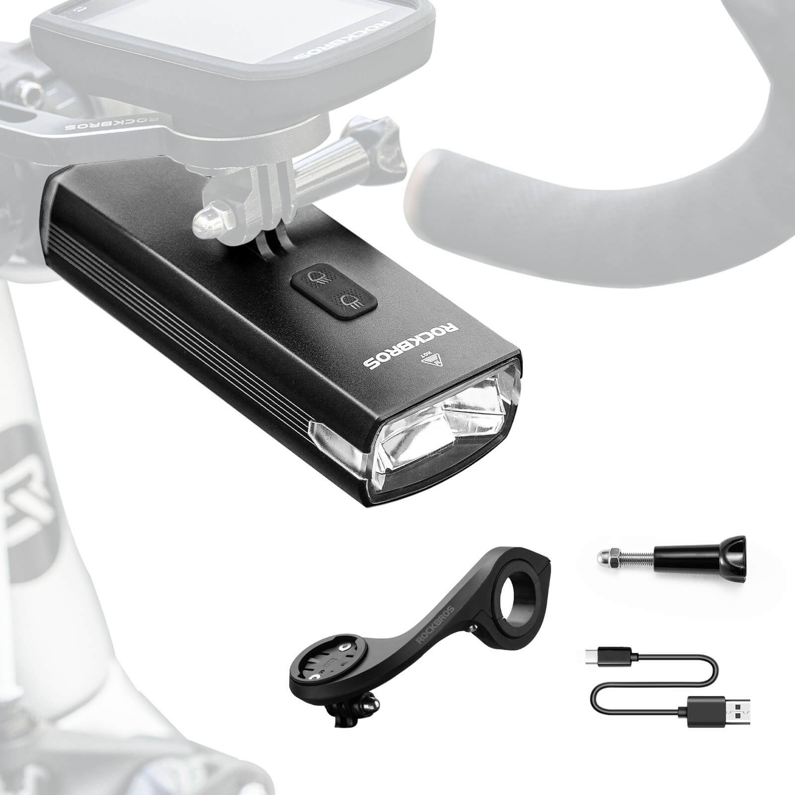 3000 Lumens Suspended Mount Bike Headlight-1