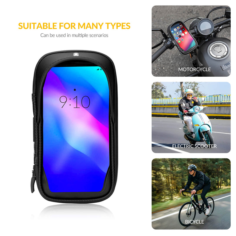 360° Rotating Bike Phone Mount Bag-9