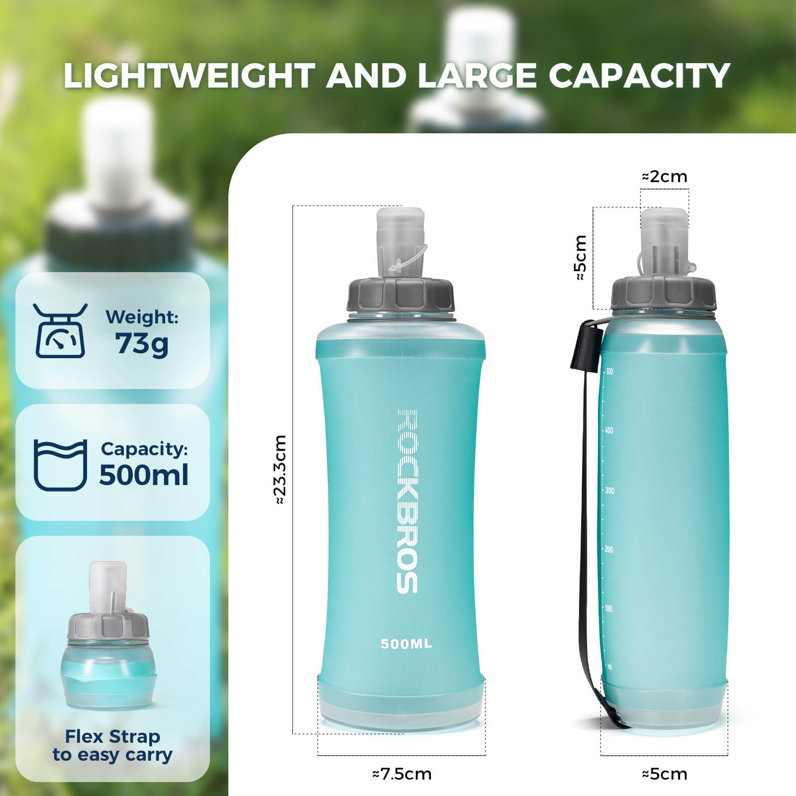 500ml Water Soft Flask-7
