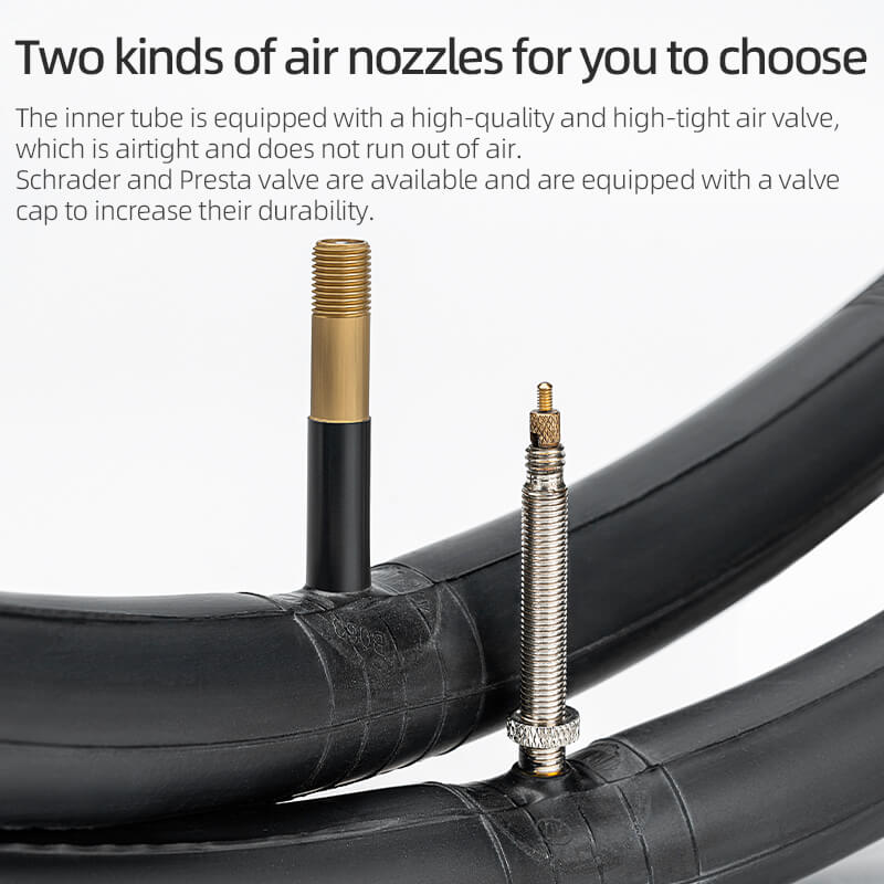 700C Road Bike Inner Tube 23–35C Presta & Schrader Valve-4