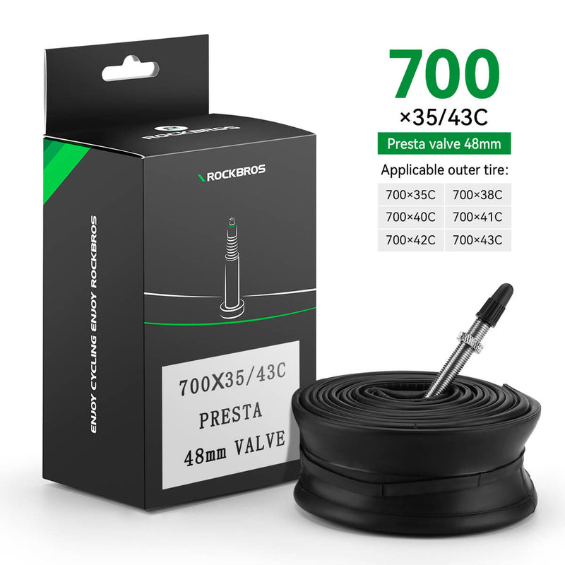 700C Road Bike Inner Tube 23–35C Presta & Schrader Valve-2