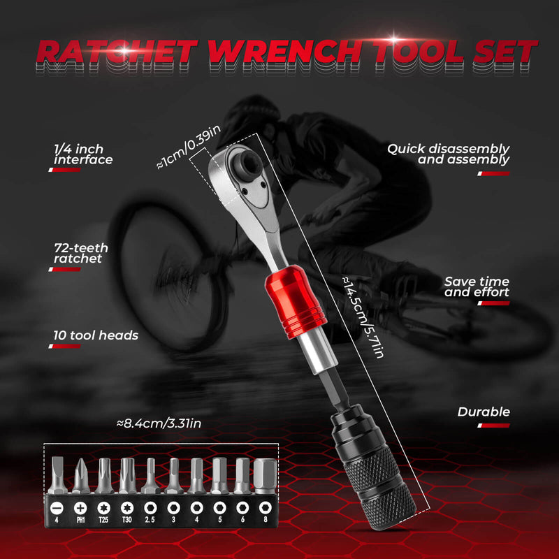 72-Tooth Bike Ratchet Wrench Set-4