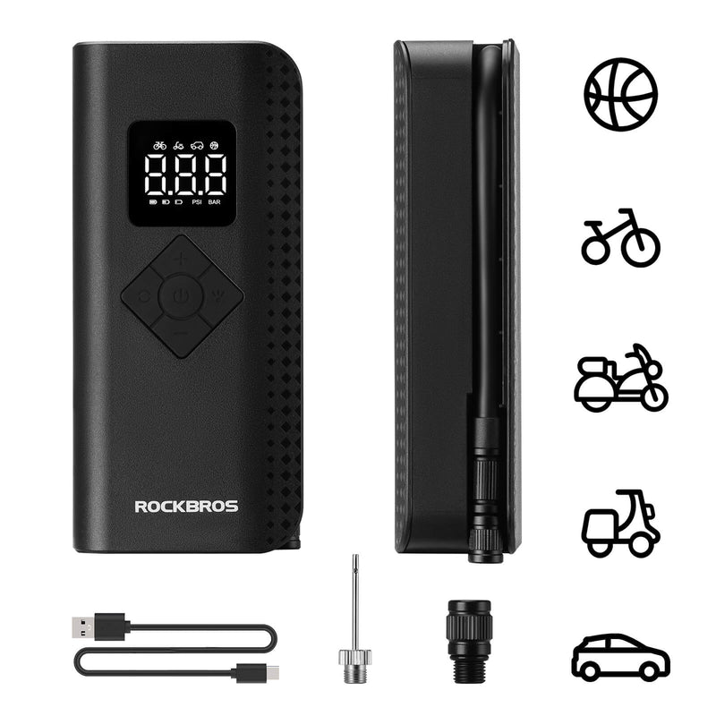 A13 Mini Electric Air Bike Tire Pump 150PSl-2