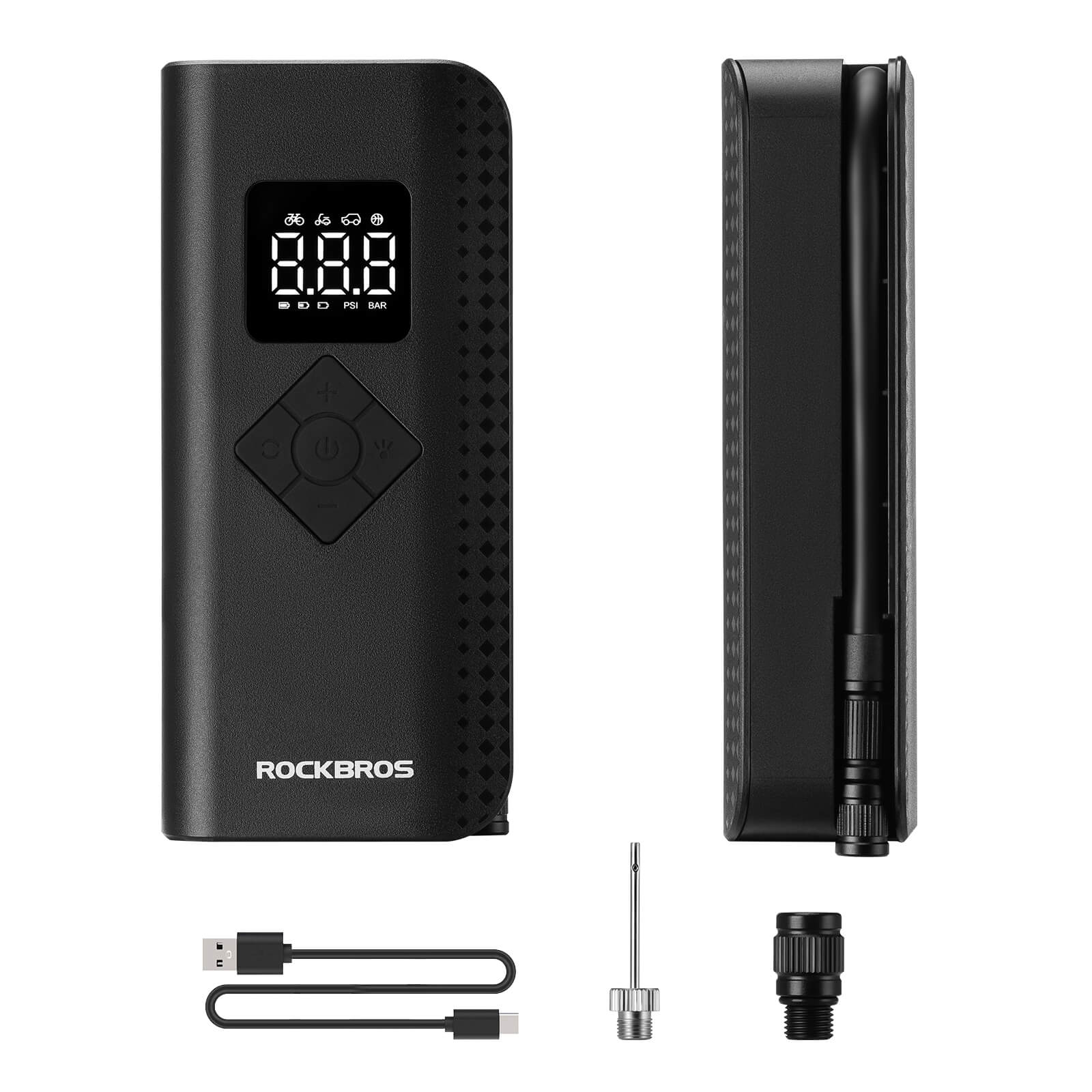 A13 Mini Electric Air Bike Tire Pump 150PSl-1