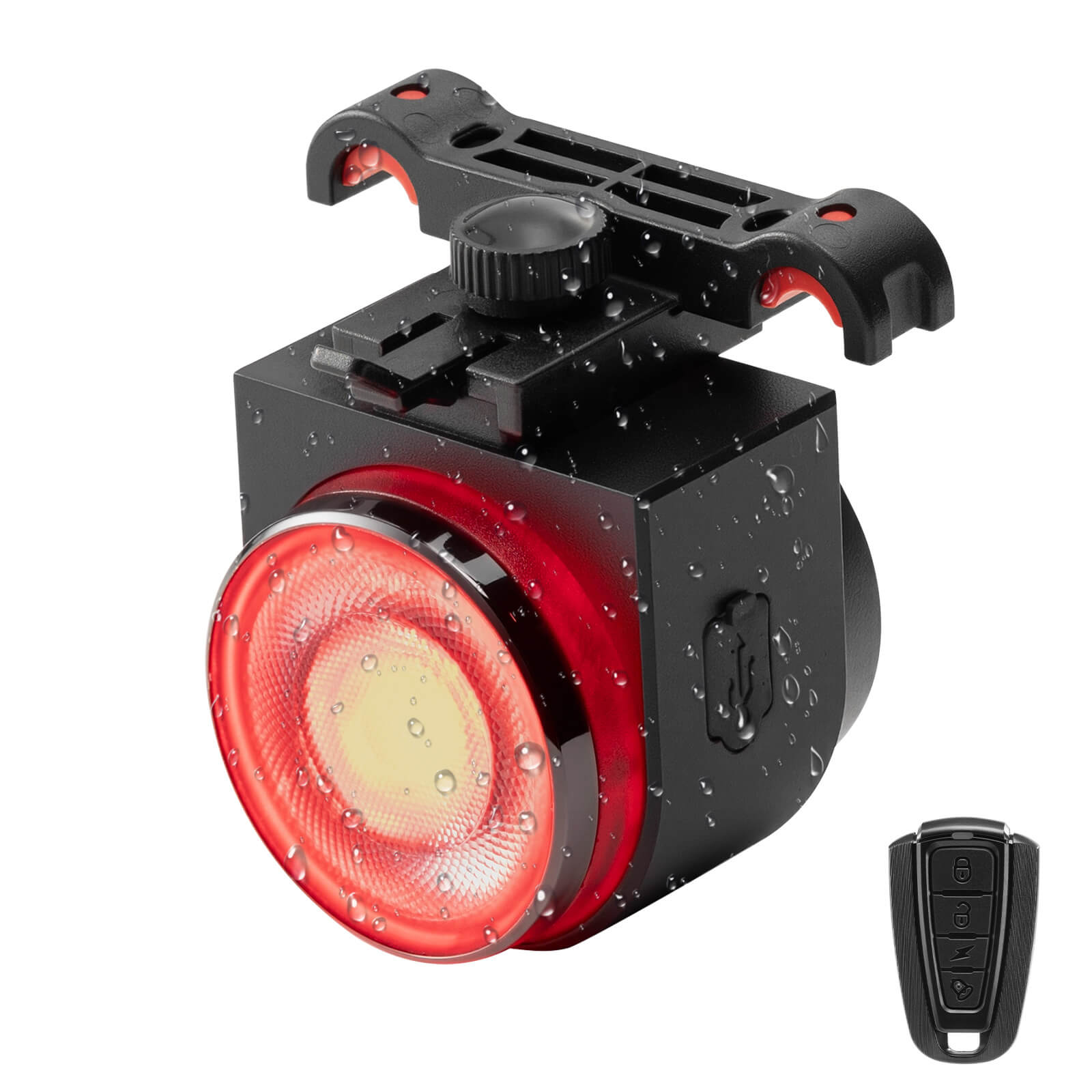 A8Pro Electronic Tail Light with Built-In Horn-1