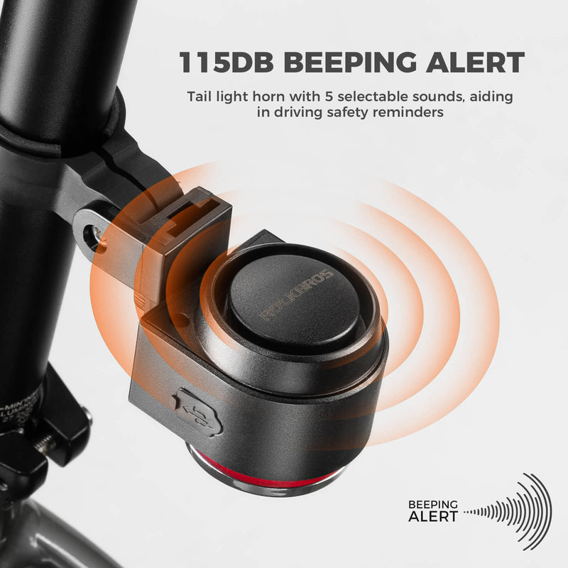 A8Pro Electronic Tail Light with Built-In Horn-7