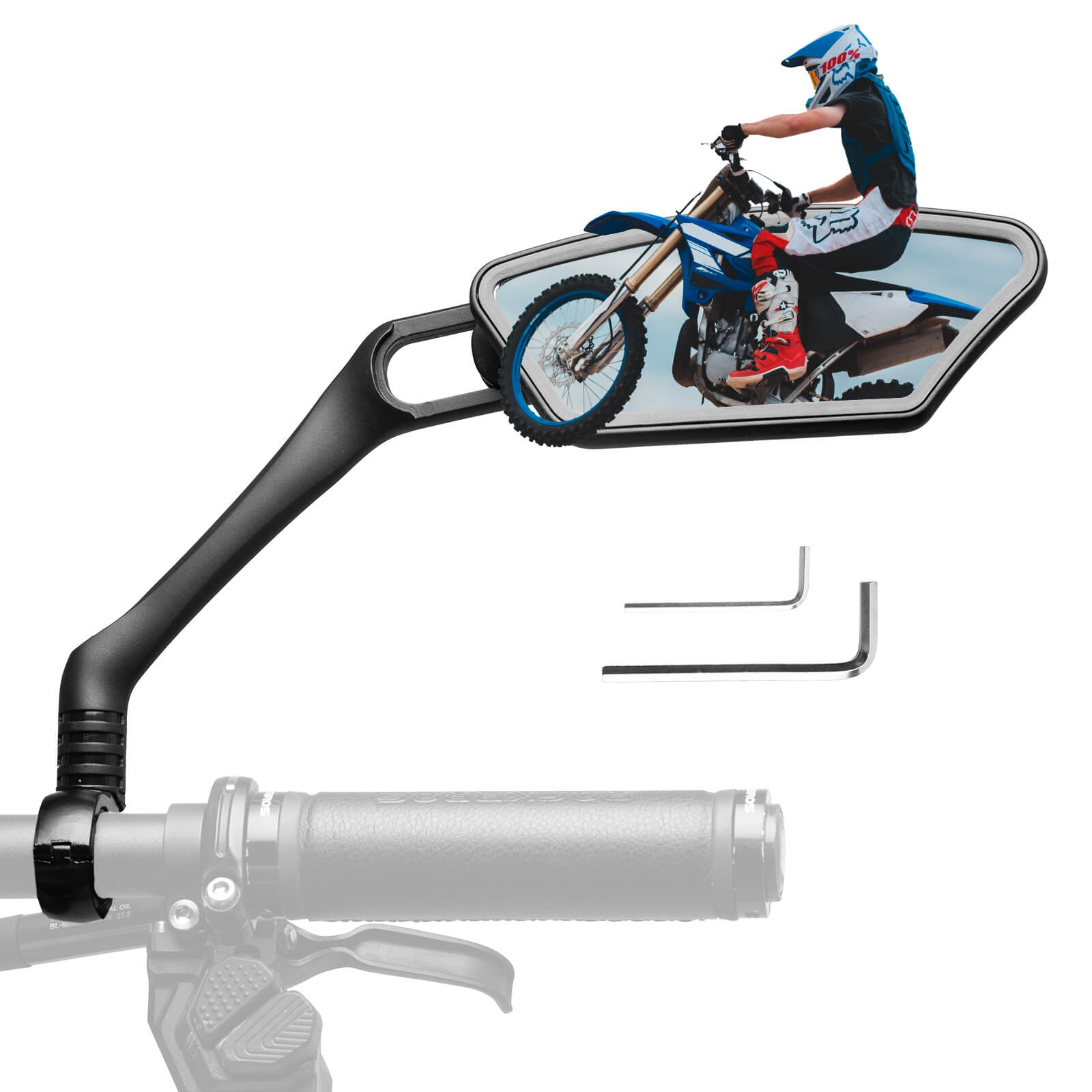Adjustable Bike Handlebar Mirror-2