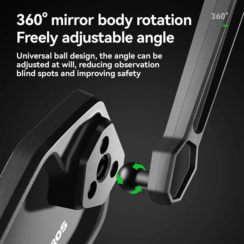Anti-Glare Bike Handlebar Mirror-4