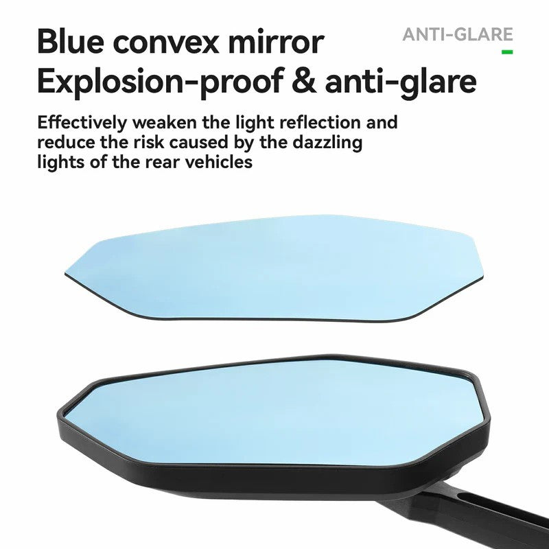 Anti-Glare Bike Handlebar Mirror-5