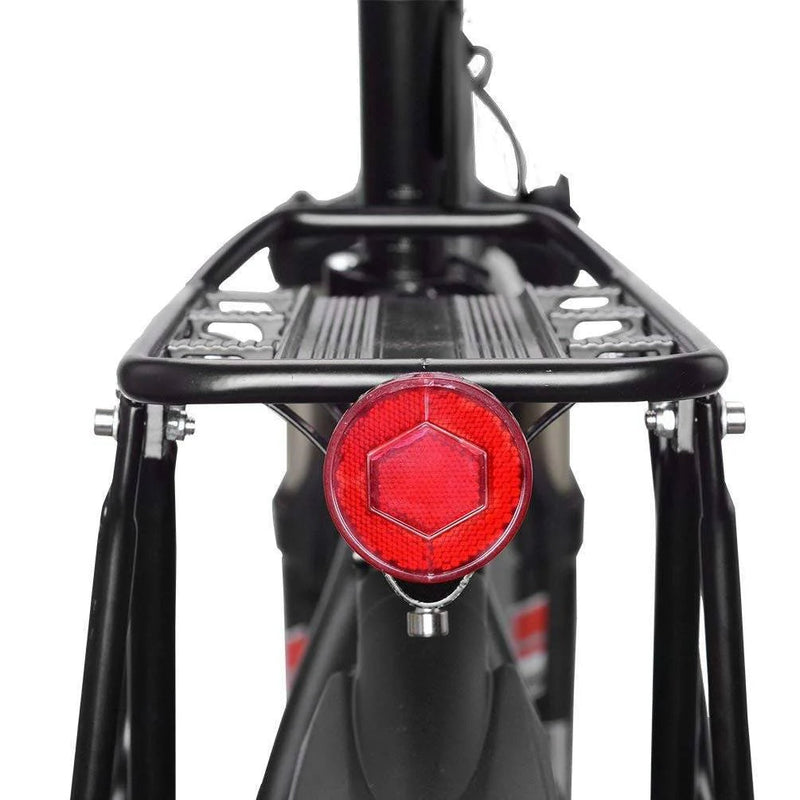 Rear Bicycle Cargo Rack with Mudguard Tool-Free Quick Install-3
