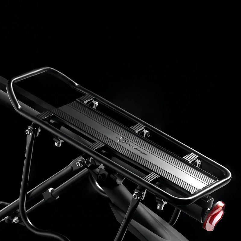 Rear Bicycle Cargo Rack with Mudguard Tool-Free Quick Install-5