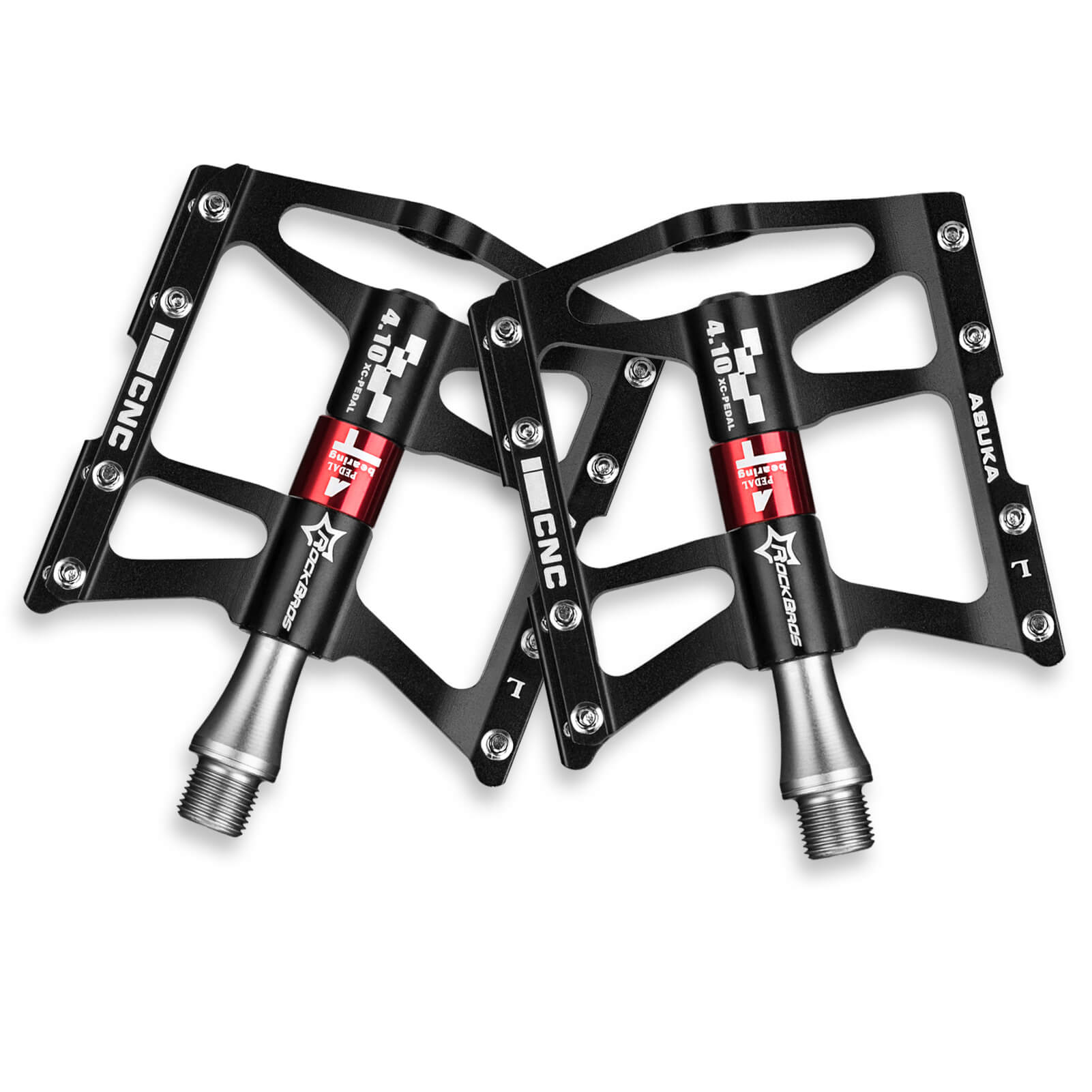 Aluminum Alloy 4 Bearings Mountain Bike Pedals-1