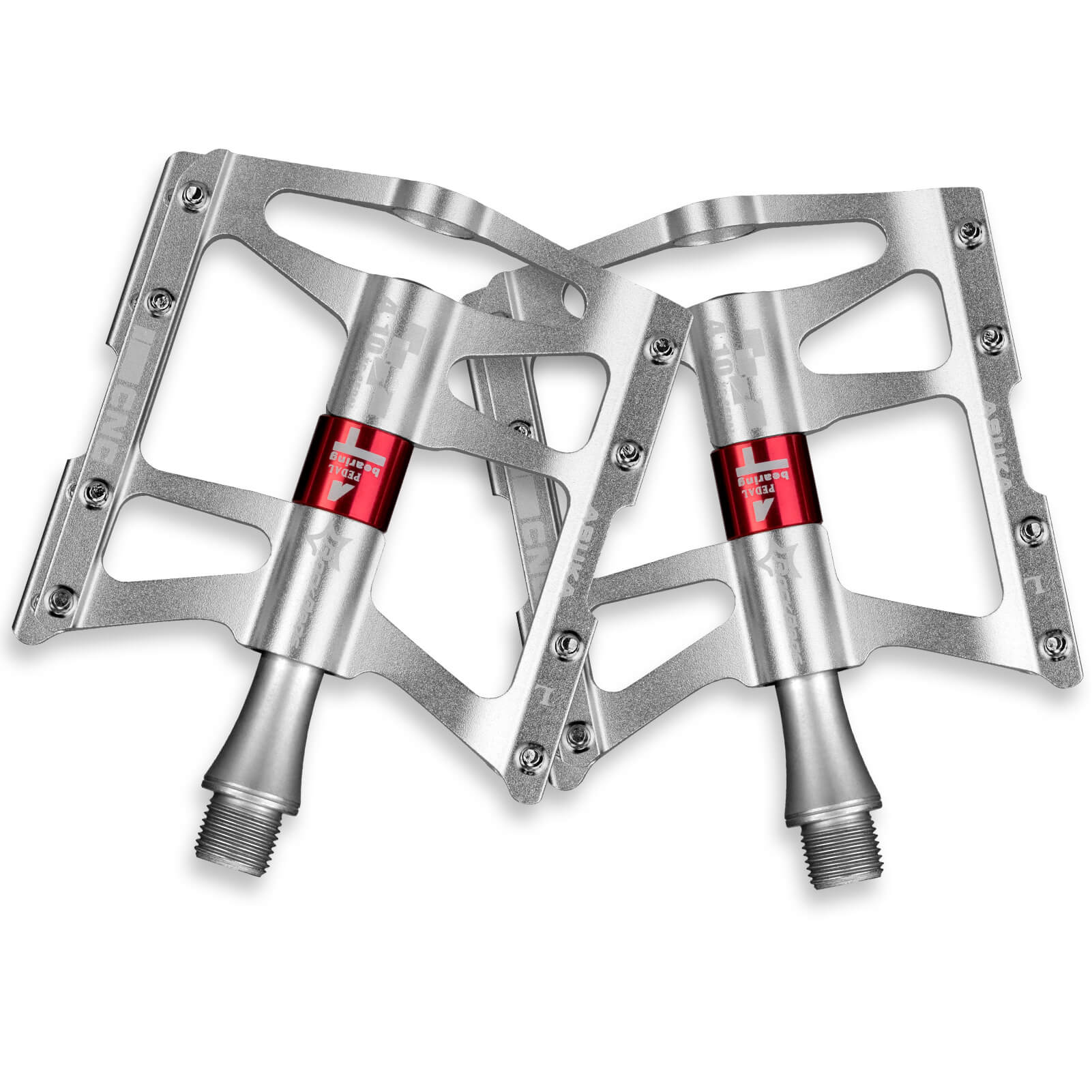 Aluminum Alloy 4 Bearings Mountain Bike Pedals-4