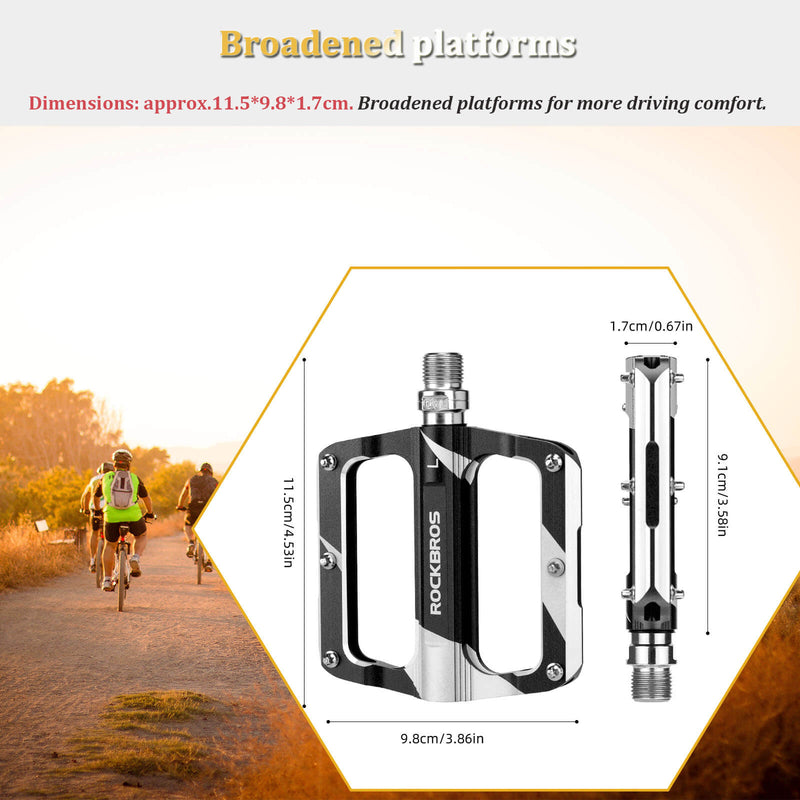 Aluminum Alloy Bearing Pedals - K306-11