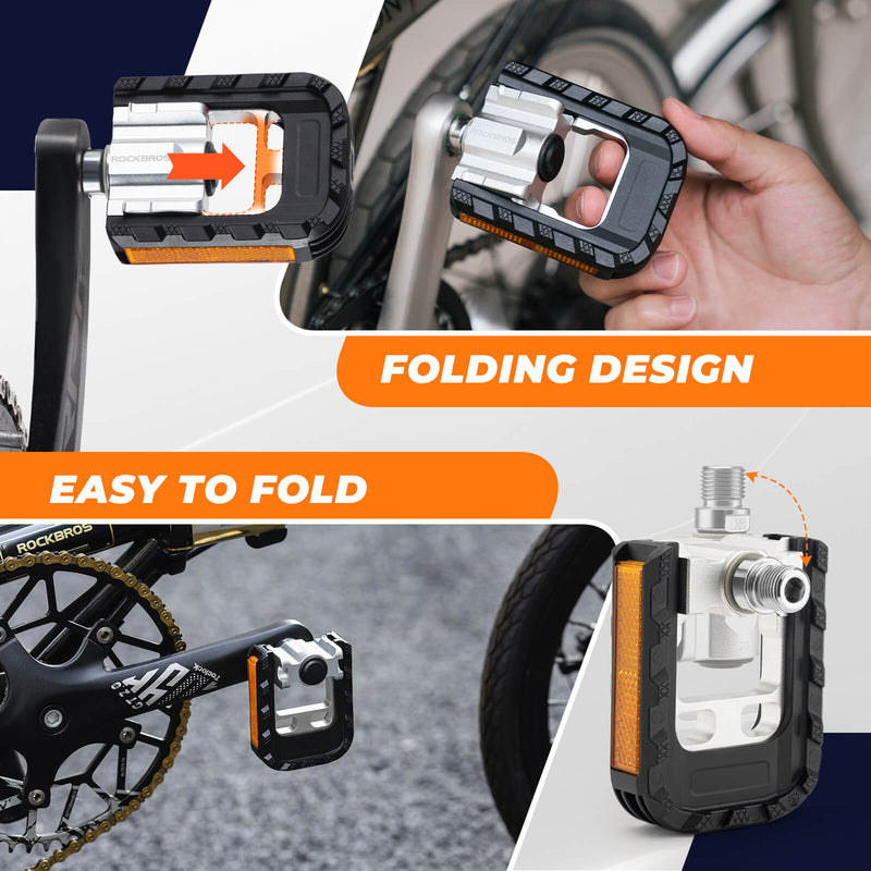 Aluminum Folding Bike Pedals-3