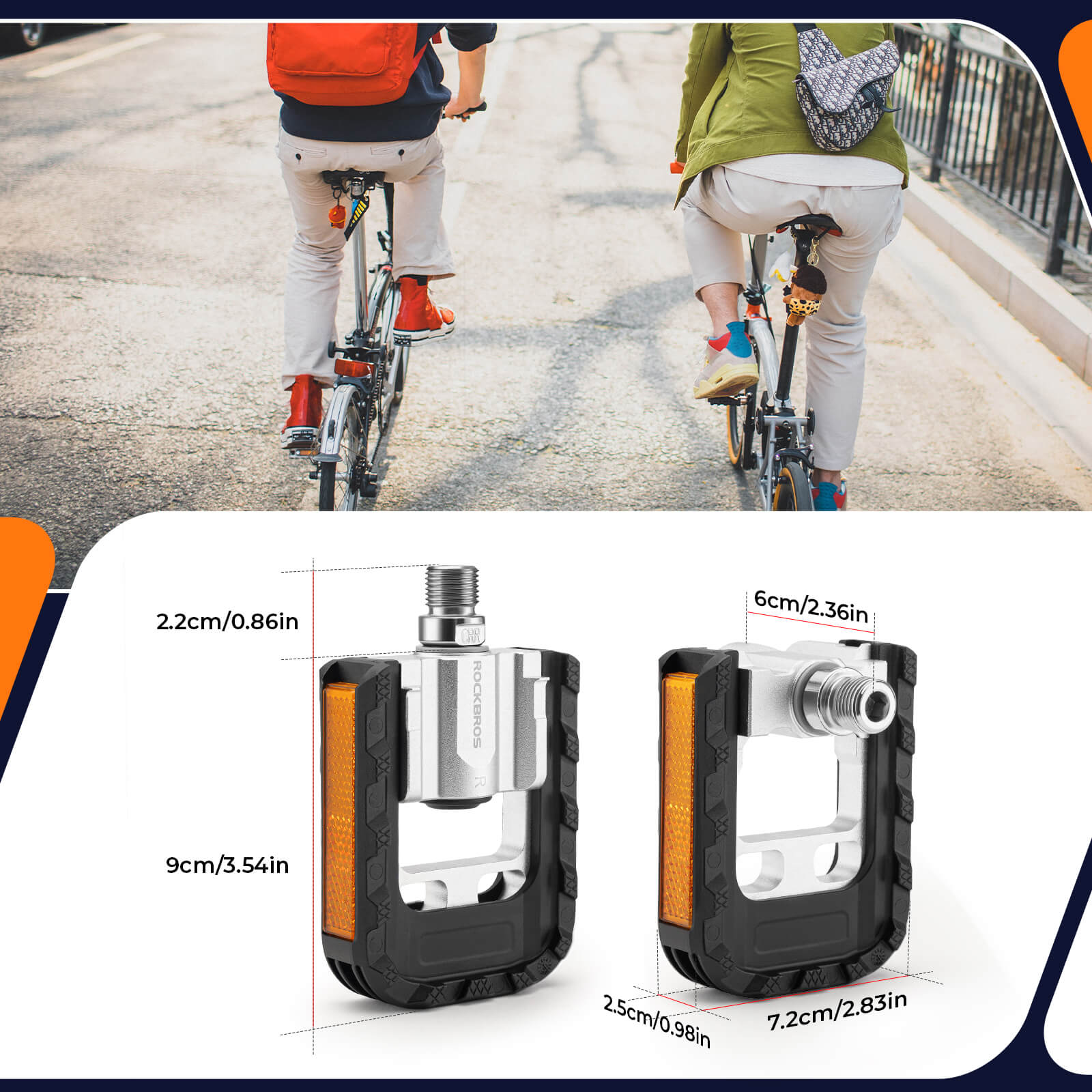 Aluminum Folding Bike Pedals-6