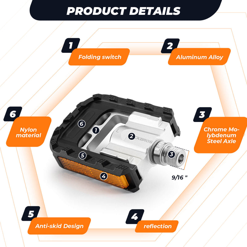 Aluminum Folding Bike Pedals-7