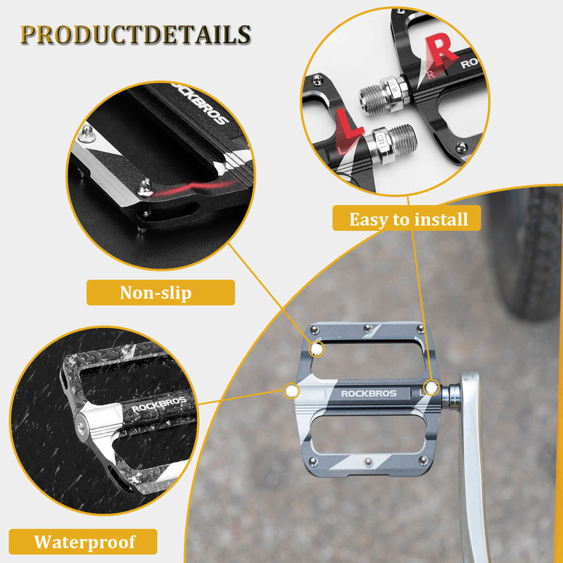 Aluminum Alloy Bearing Pedals - K306-5