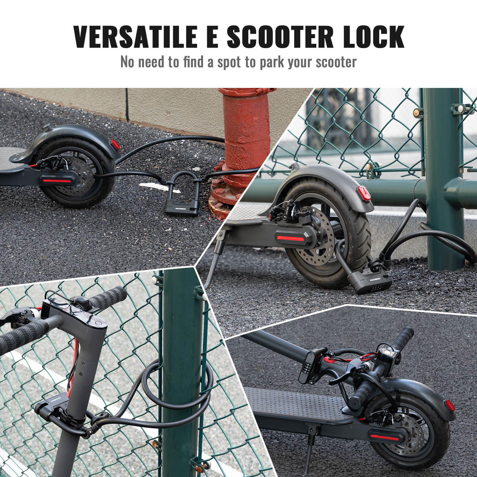 Electric Scooter U Lock-4