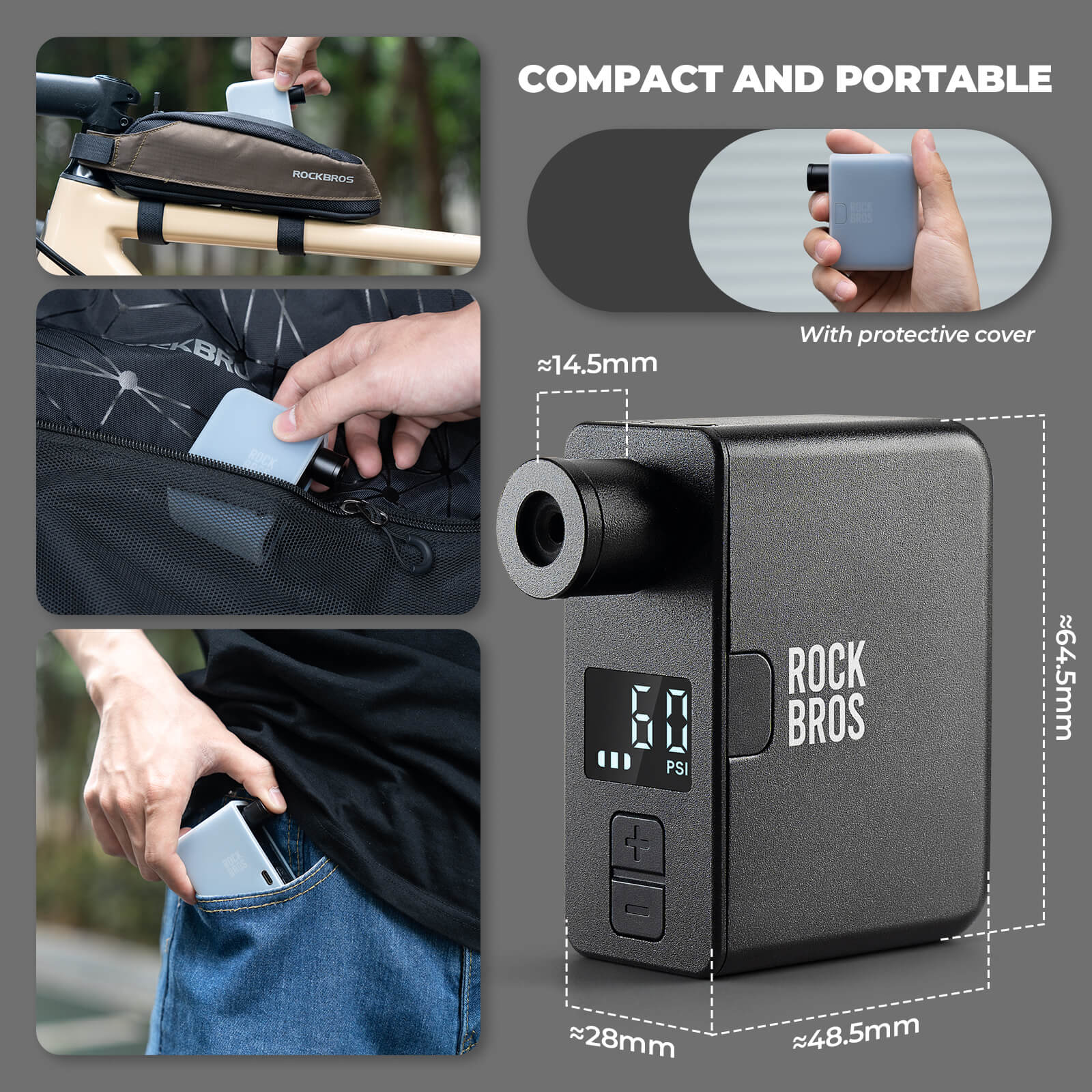 AS1 Pro Mini Pump Electric Air Pump-7