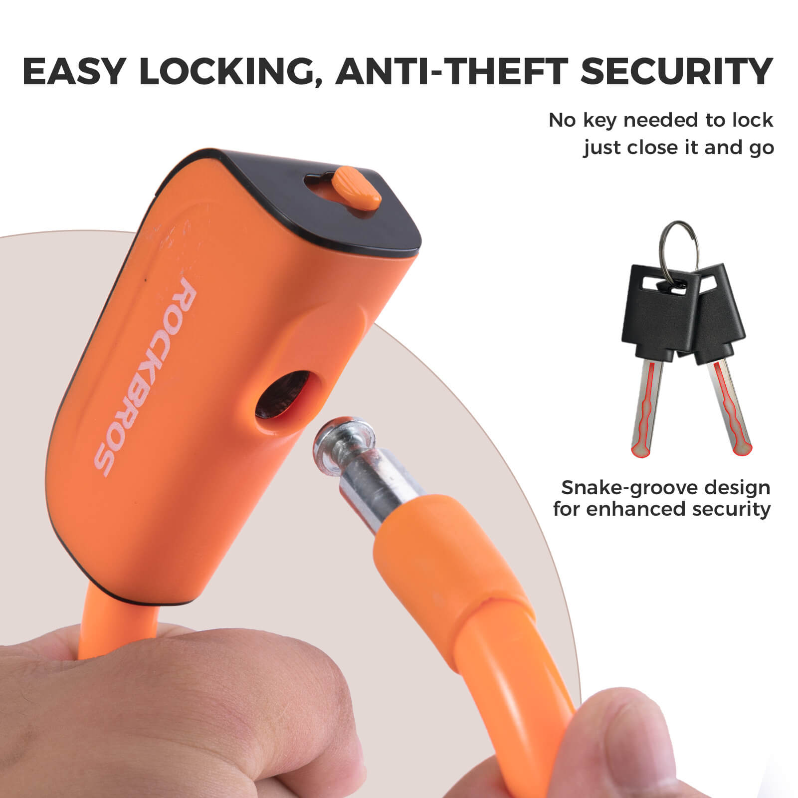 Bike Cable Lock-9