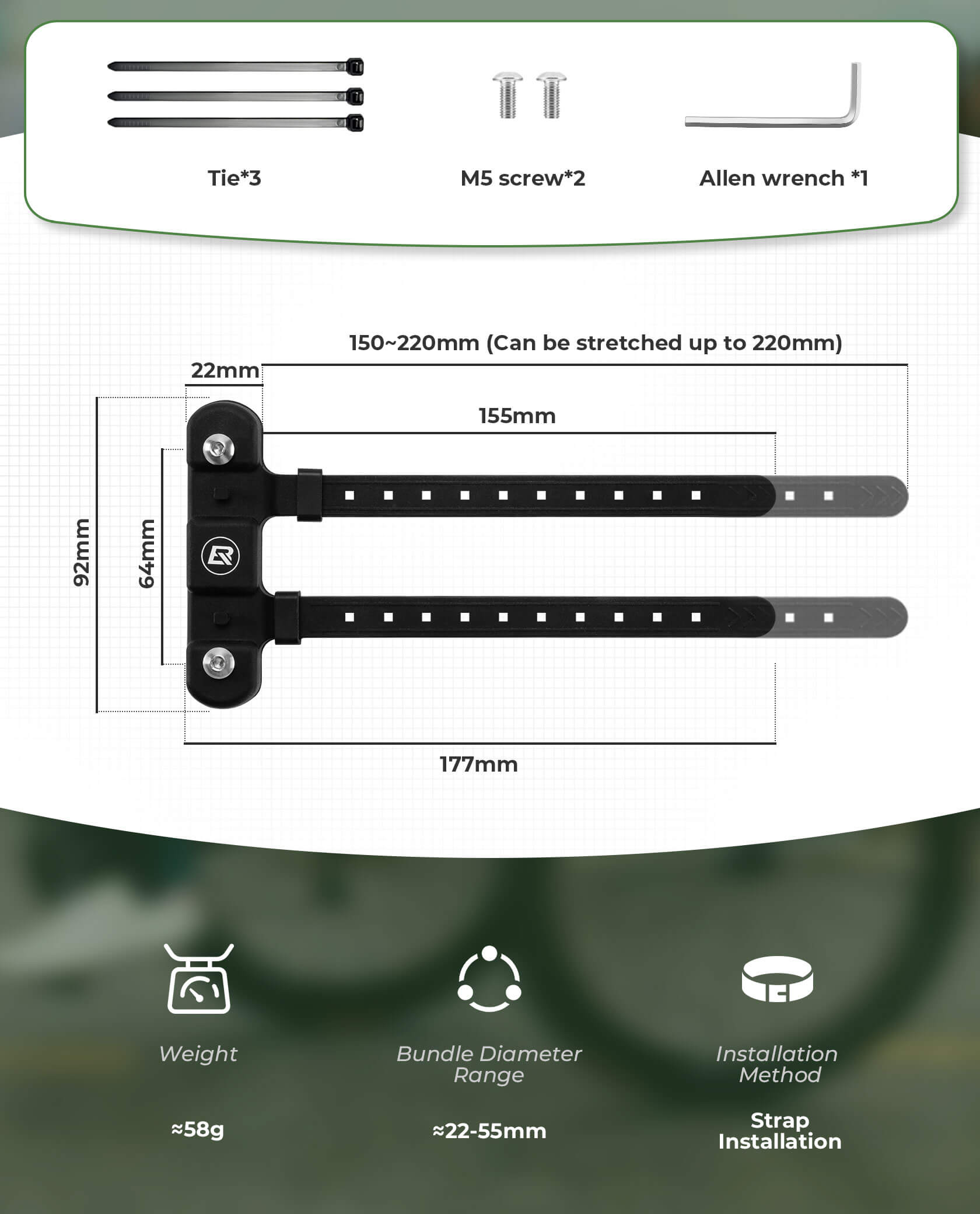 Bike Bottle Cage Mount Adapter-9