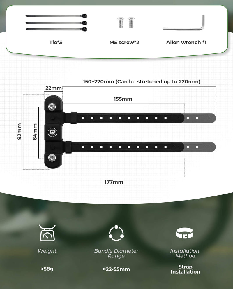 Bike Bottle Cage Mount Adapter-9