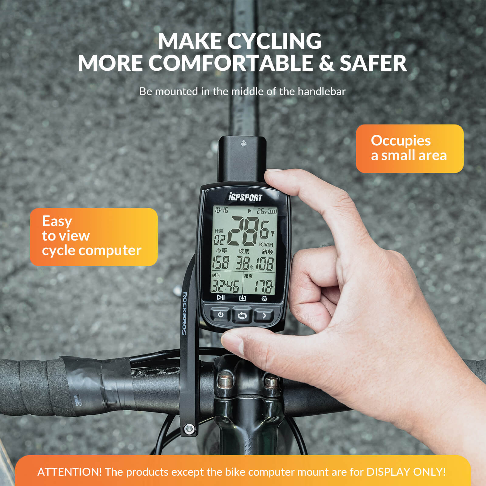 Multifunctional Bike Computer Mount-5