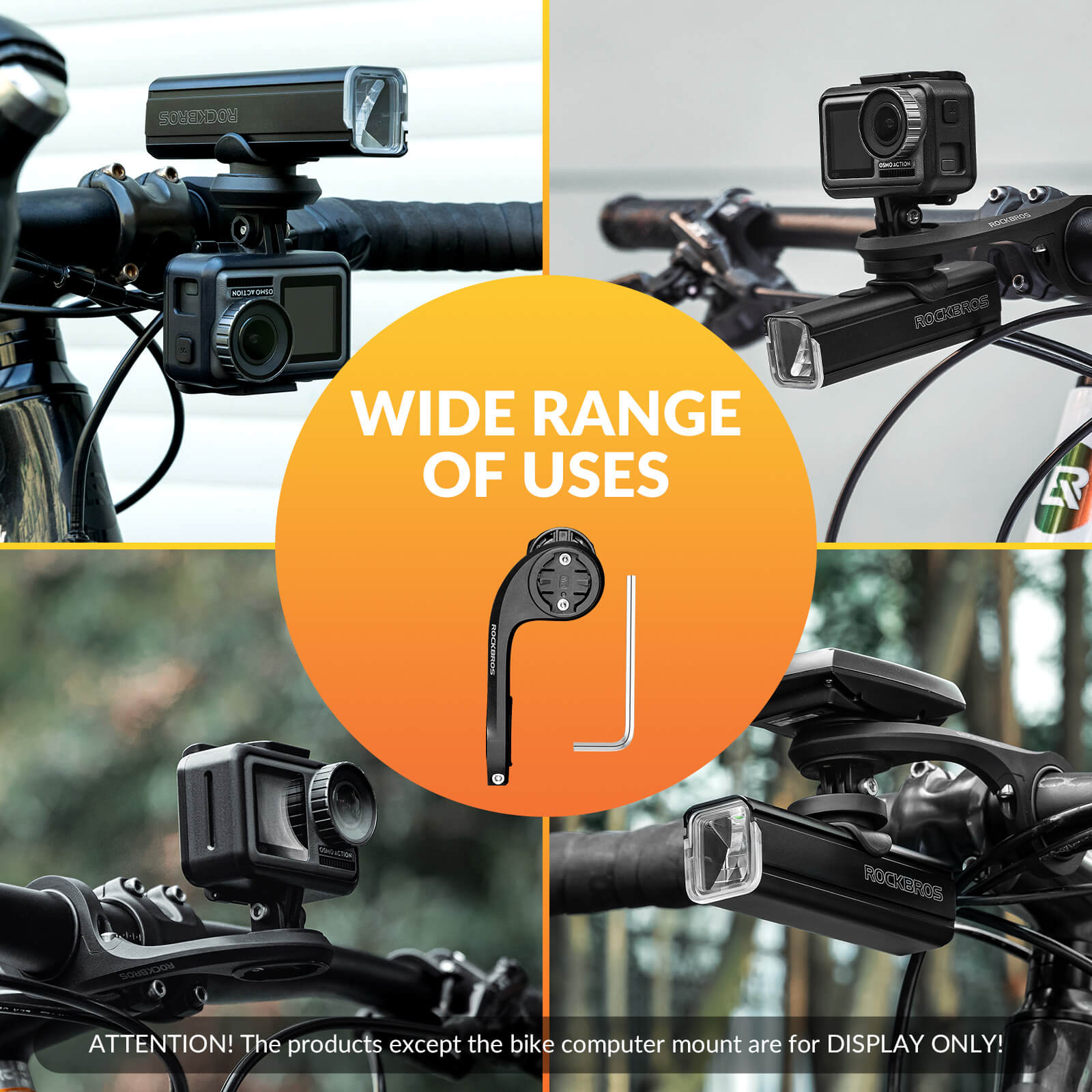 Multifunctional Bike Computer Mount-7