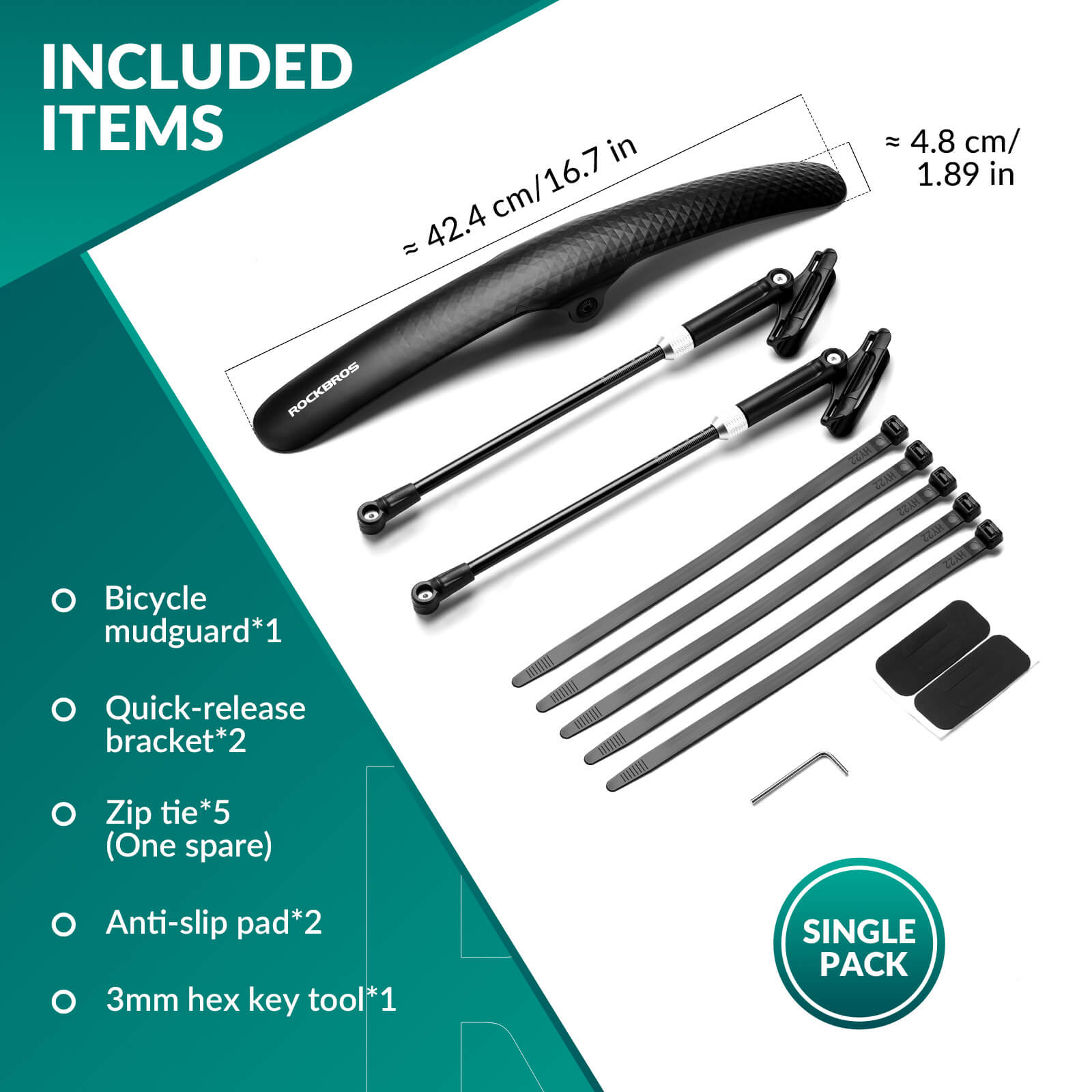 Bike Fenders for 700C Road Bikes – Quick-Release Mud Guards-10