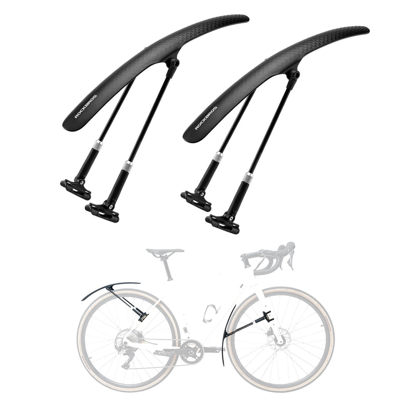 Bike Fenders for 700C Road Bikes – Quick-Release Mud Guards-4