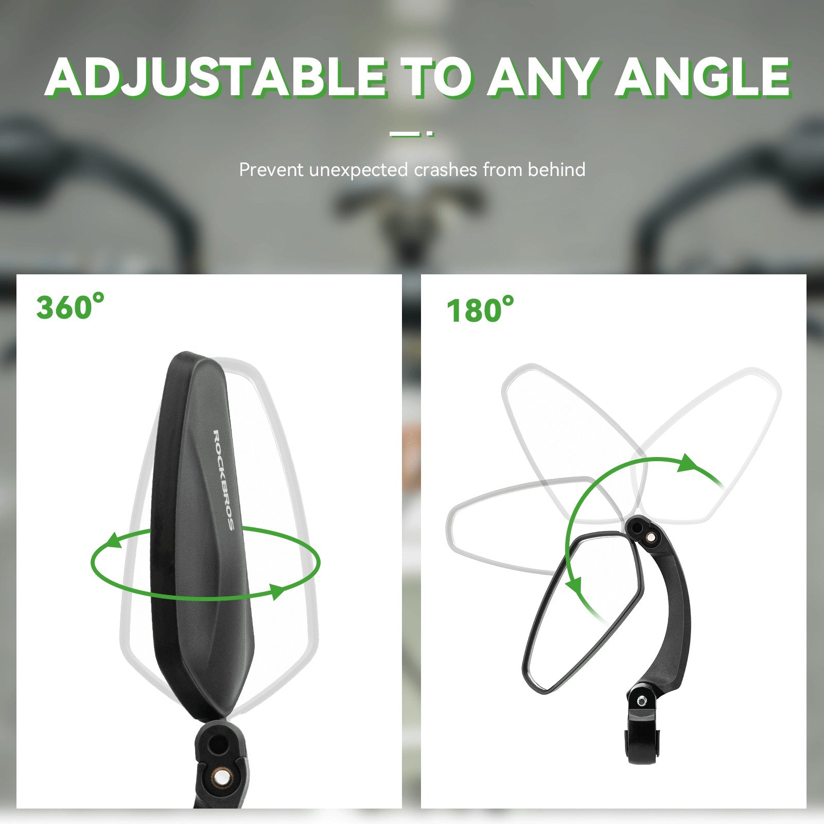 Bike Handlebar Rear View Mirror-18
