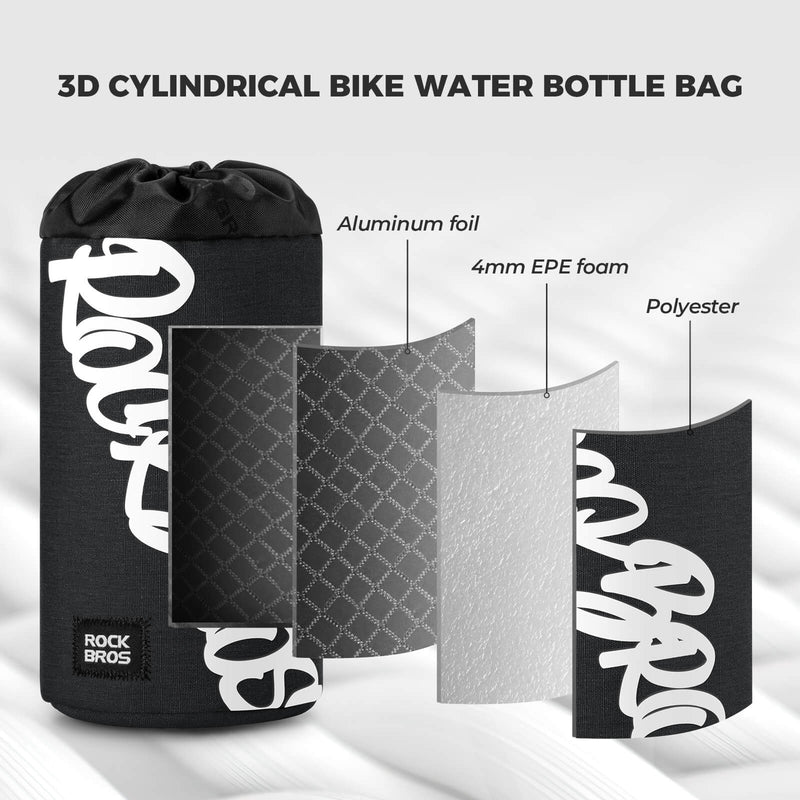 FlashRide Sketch Bike Handlebar Water Bottle Bag - 1L-12