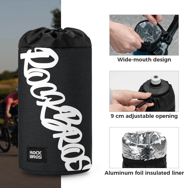 FlashRide Sketch Bike Handlebar Water Bottle Bag - 1L-15