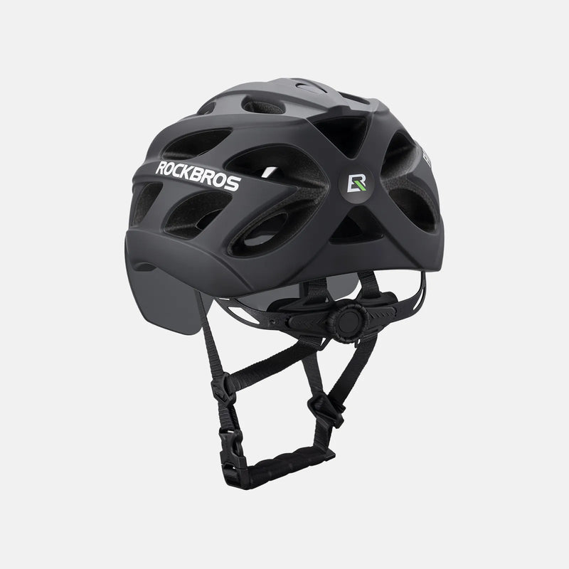 Pottier Bike Helmet with Visor and Goggles-12