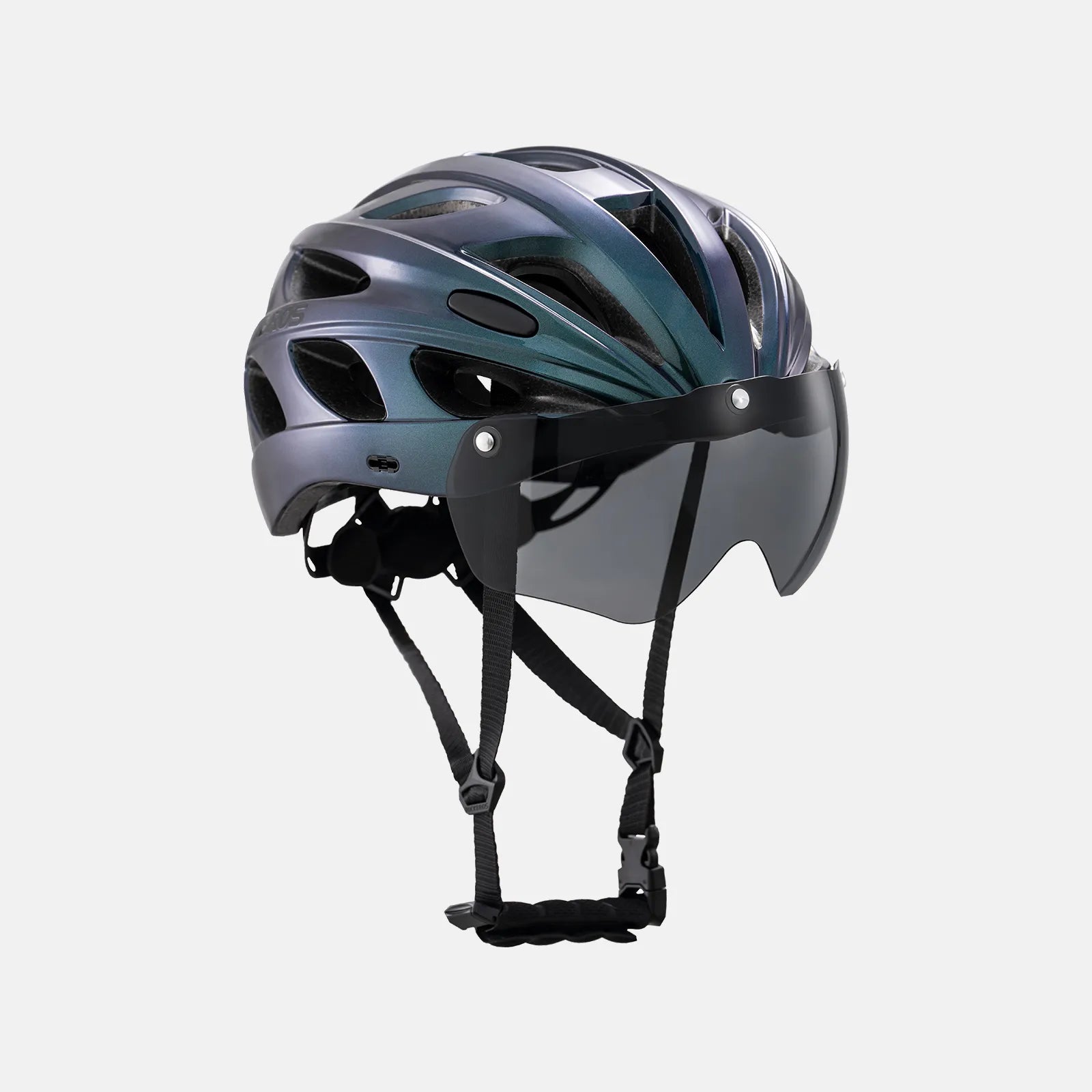 Pottier Bike Helmet with Visor and Goggles-19