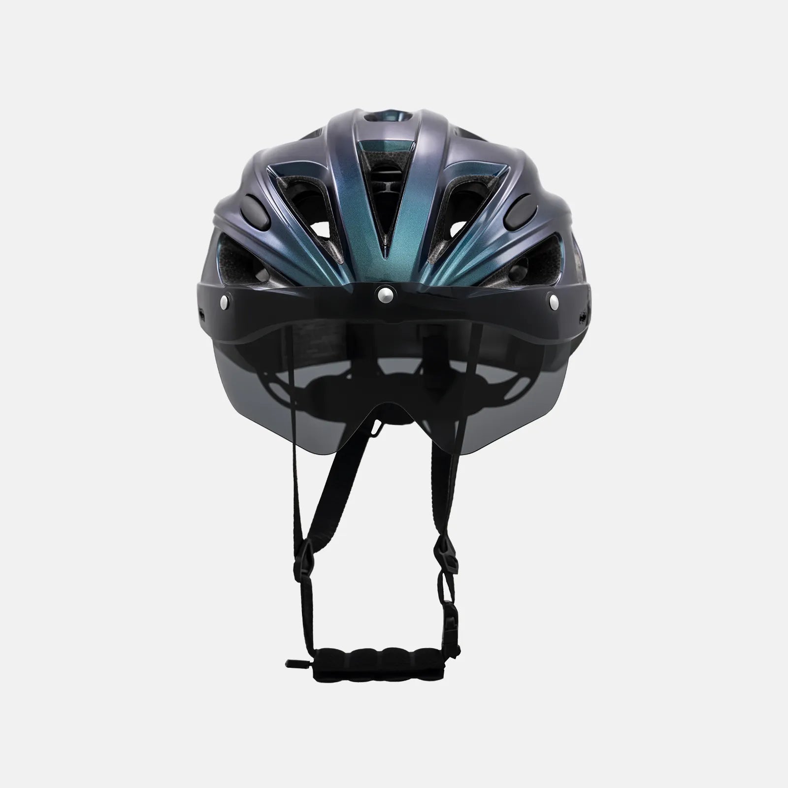 Pottier Bike Helmet with Visor and Goggles-21
