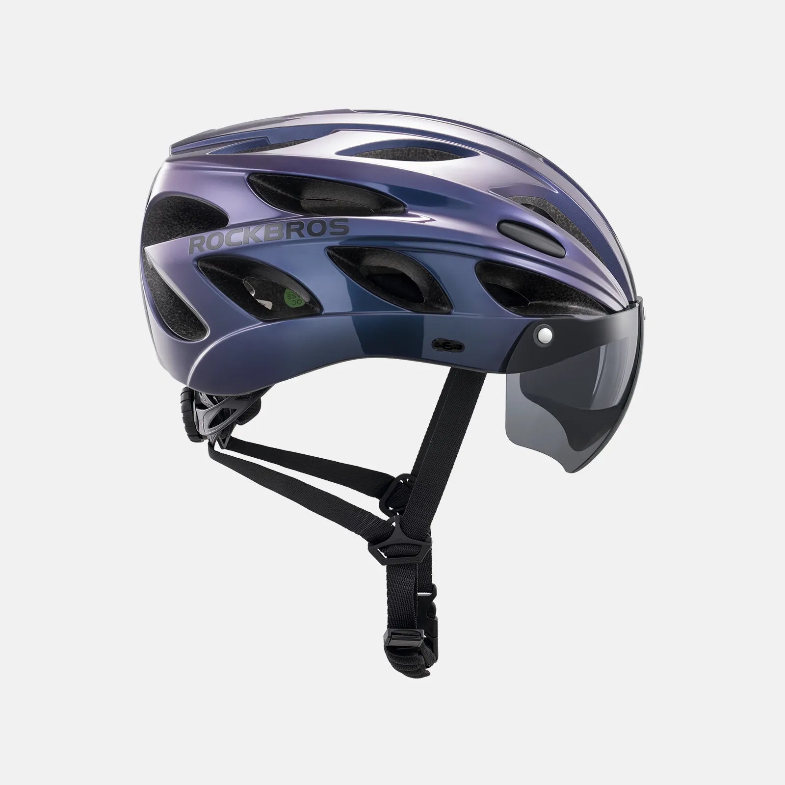 Pottier Bike Helmet with Visor and Goggles-26