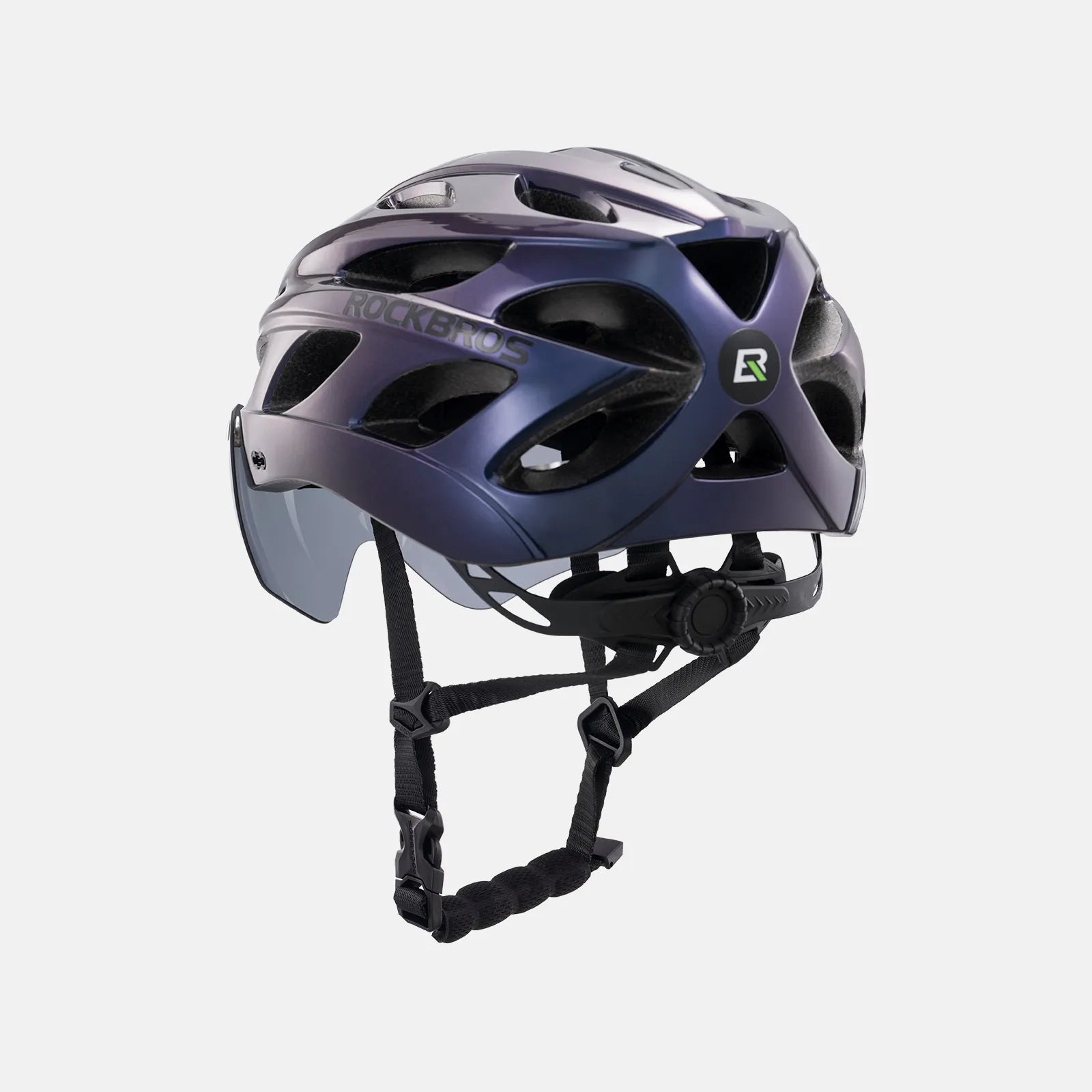 Pottier Bike Helmet with Visor and Goggles-28