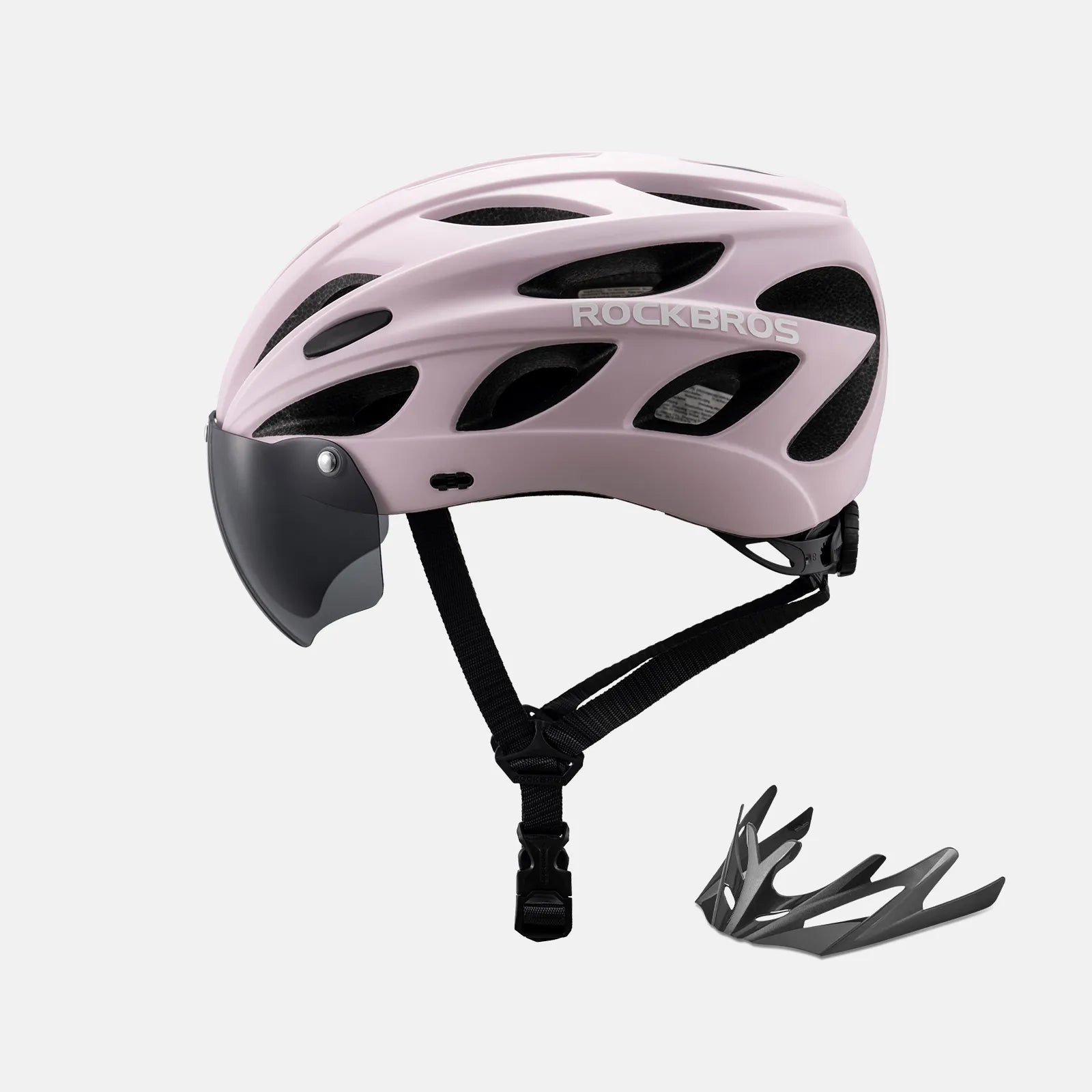 Pottier Bike Helmet with Visor and Goggles-33