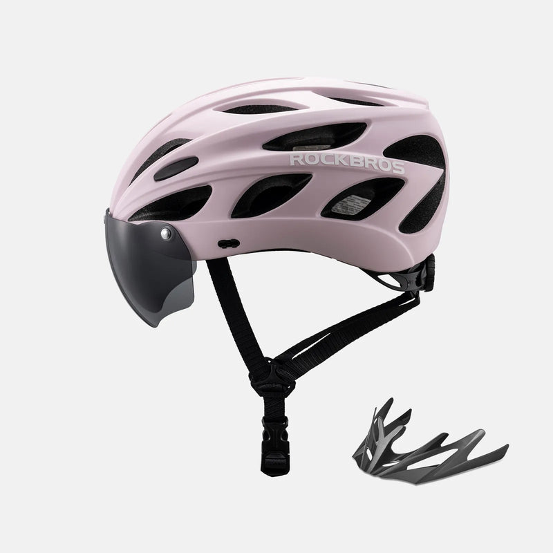 Pottier Bike Helmet with Visor and Goggles-33