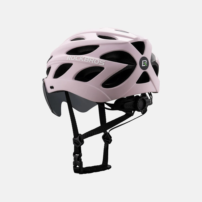 Pottier Bike Helmet with Visor and Goggles-36