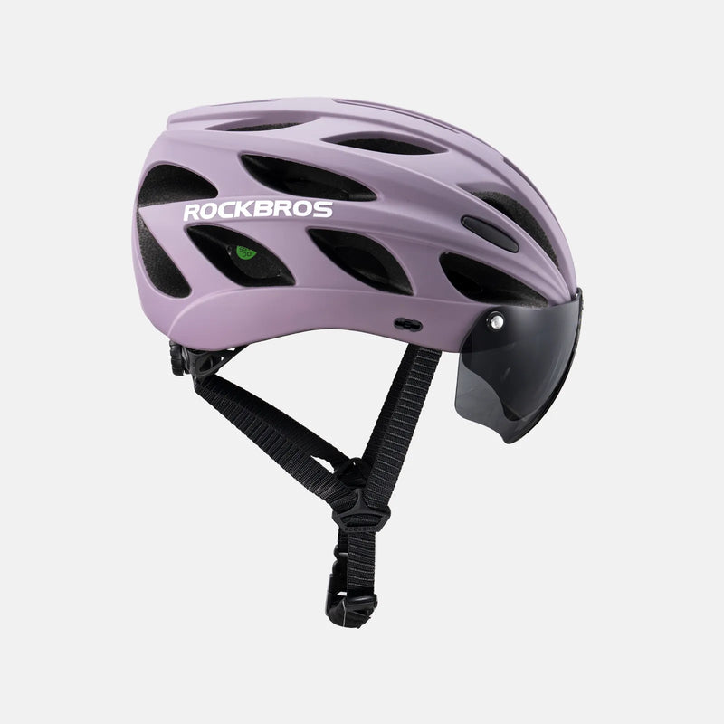 Pottier Bike Helmet with Visor and Goggles-42
