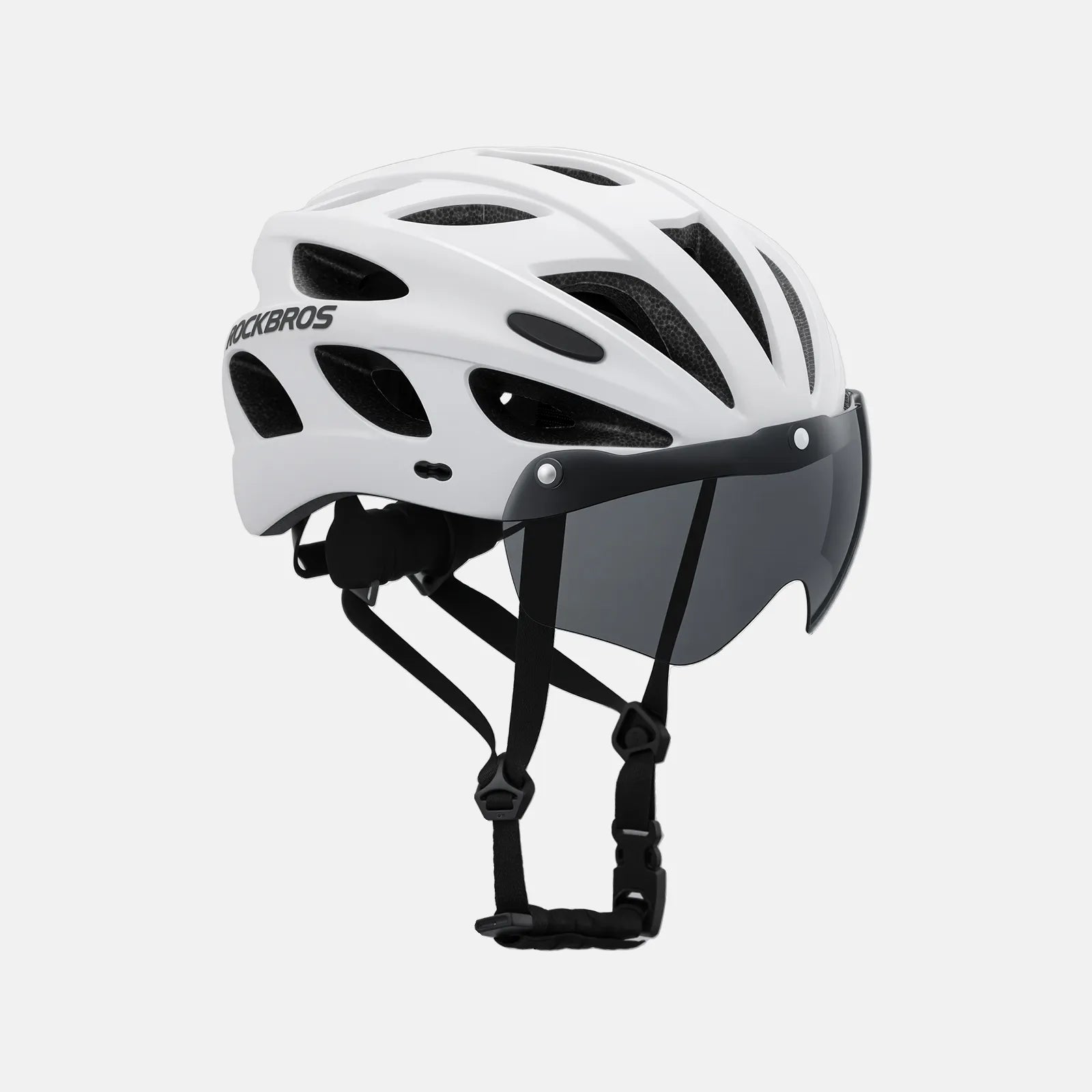 Pottier Bike Helmet with Visor and Goggles-51